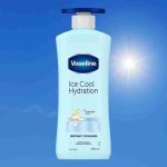 Vaseline Ice Powder Moisturizing Lotion 400ml