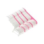 Plastic teeth + Luxe floss colors