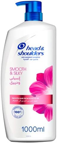 Head & Shoulders Shampoo 1 Liter Spray Smooth & Silky