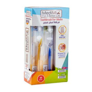 Medimix adult toothbrush, pack of 10