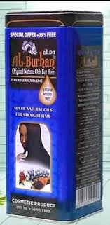Burhan Oil 100ml Blue for hair lengthening