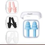 Silicone earplugs 2 pieces in a pack