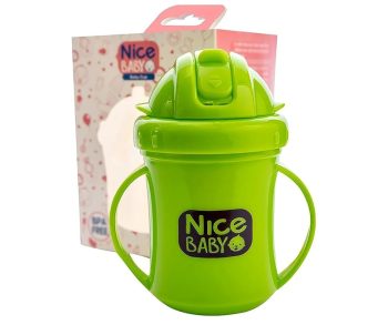 Baby Cup with Straw 300ml with Handle