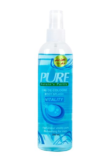 كولونيا بيور 250مل زجاجة بلاستيك فيتال