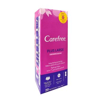 Carefree Cotton Sanitary Pads Light Scent 20pcs