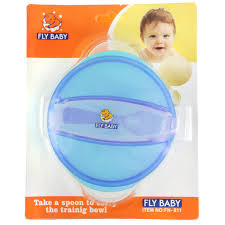 طبق لوكس فلاى بيبى+ملعقه ع كارت