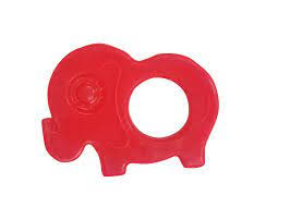 Bubbles Elephant Teether on Card