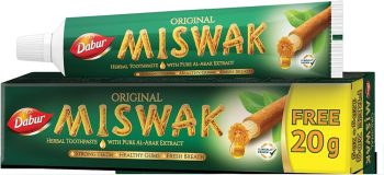 Dabur Miswak Toothpaste 120ml + 20ml Free