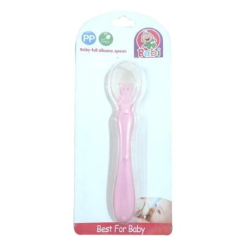 Baby silicone spoon