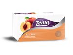 Zina tissues, 500 pieces, peach scented
