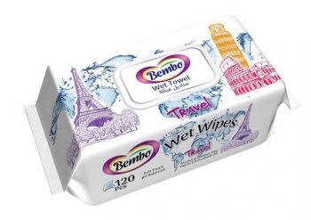 Bimbo wet wipes 120 wipes