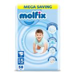 Molfix No. 5, 58 diapers