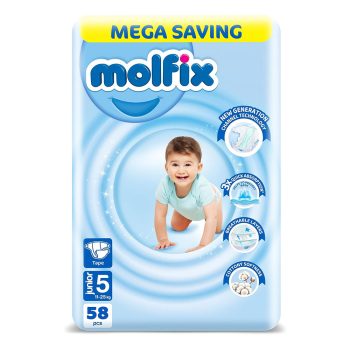 Molfix No. 5, 58 diapers