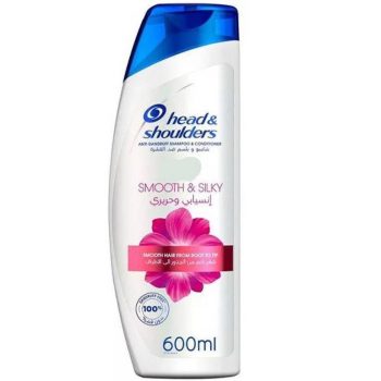 Head & Shoulders Shampoo 600ml Smooth & Silky