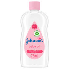 Johnson's baby oil 75ml regular