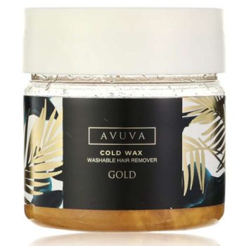 Avuva Cold Wax Gold 228g Wax + Wipes
