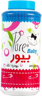 Pure baby powder 200g unscented