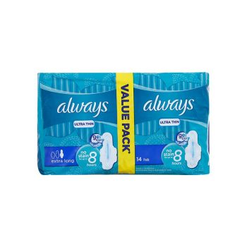 Always Ultra Blue Double 14 Pads