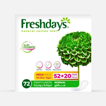 Always Freshdays 72 Regular Long Pads