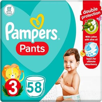 Pampers shorts size 3, 58 pieces