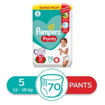 Pampers shorts number 5, 70 pcs