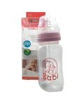 Baby bottle 320 ml without handle, wide and organized nipple