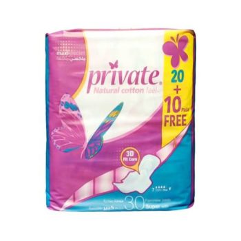 Private Maxi Large Size with Wings 30 Diapers