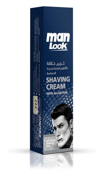 Man Look Shaving Cream 40g Aloe Vera for Sensitive Skin