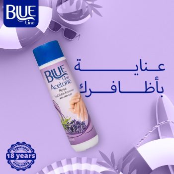 Acetone Blueline 100ml with Lavender