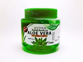 Avona Korean Aloe Vera Gel Ampoule 250ml Green for the skin