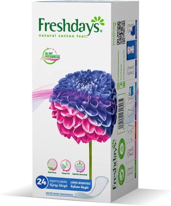 Always Freshdays 24 long scented pads