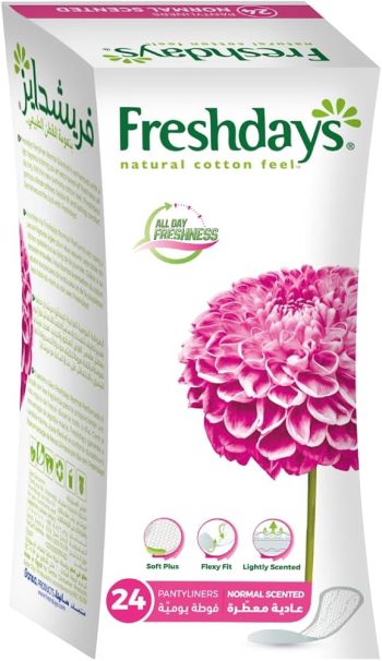 Always Freshdays 24 Regular Scented Pads