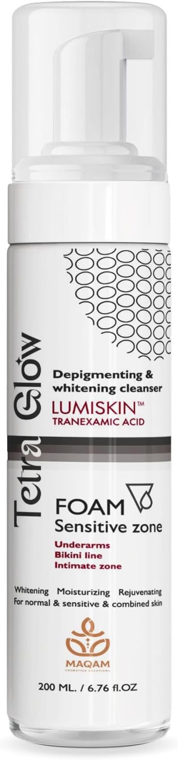 Tetra glow Foaming Lotion for Sensitive Areas