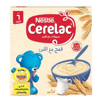 Cerelac wheat and milk 125 mg + iron