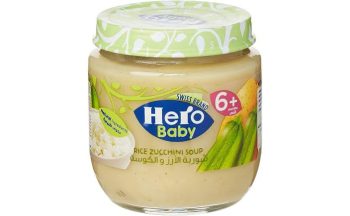 Hero Baby Rice Zucchini Soup Jar 120gm