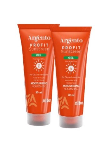 Argento Profit Sunscreen Gel 50 ml (1+1 Free)