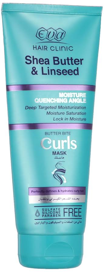 Eva Clinic Curls Mask 200ml with Shea Butter & Flaxseed