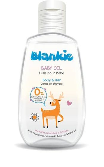 Blanky Baby Oil 100ml – For Skin & Hair