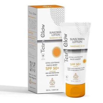 Tetra Glow Sunscreen Lotion SPF – 100ml