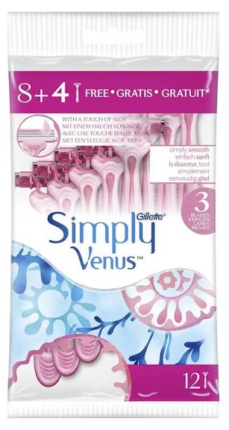 Venus Simply Gel 8+4 Sachets – Pack