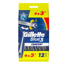 Gillette Bluethree Comfort Men’s Razor (9+3 Pack)