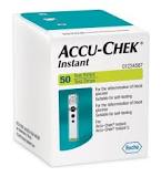 Accu-Chek Instant Blood Glucose Test Strips – 50 Strips