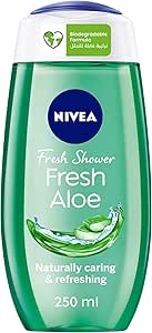 Nivea Shower Gel Fresh 250ml with Refreshing Aloe Vera