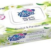 Viona Original Wet Wipes 72 pcs