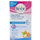 Veet Wax Strips for Sensitive Skin + Dark Areas – Gift Set