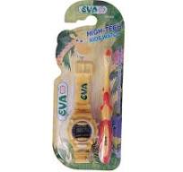 Eva Kids Toothbrush + Toy Watch (Single Piece)