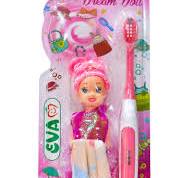 Eva Kids Toothbrush + Toy Doll (Single Piece)