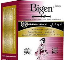 Bigen Hair Color 59 Oriental Black