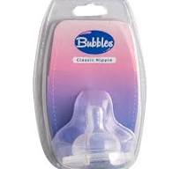 Bubbles Baby Bottle Nipple 2ml – Natural