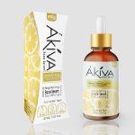 اكيفا فيتامين سى سيرم لتفتيح البشرة ومكافحة علامات التعب اندى كوزموتكس - Akiva Vitamin C Serum for Skin Brightening and Fatigue Signs Reduction Andy Cosmetix